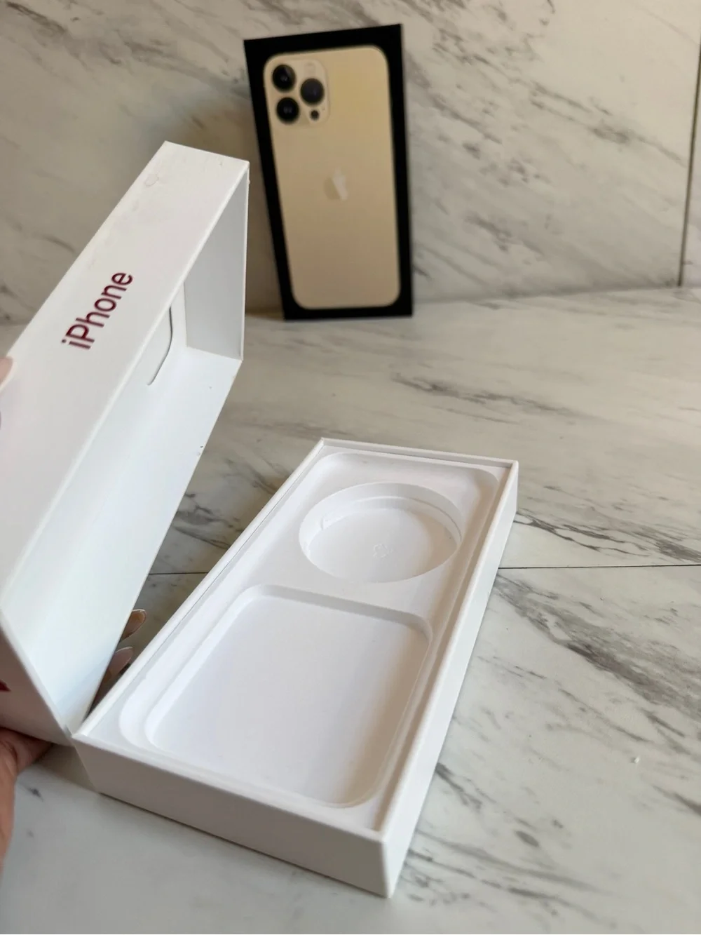 3/$50 BUNDLE 2 Apple iPhone 13 Pro Max Gold & 11 Product RED Empty Phone Boxes